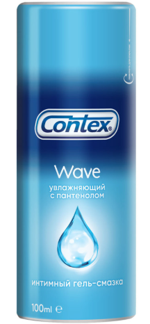 Гель-змазка Контекс (Contex) Вейв (Wave) 100 мл